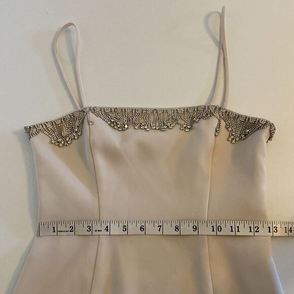 Majorelle Aurora Mini Dress in Champagne Size XS - Picture 12 of 16